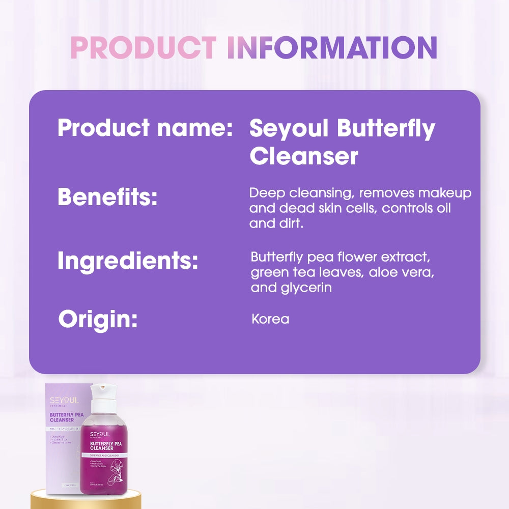 Butterfly Pea Cleaner