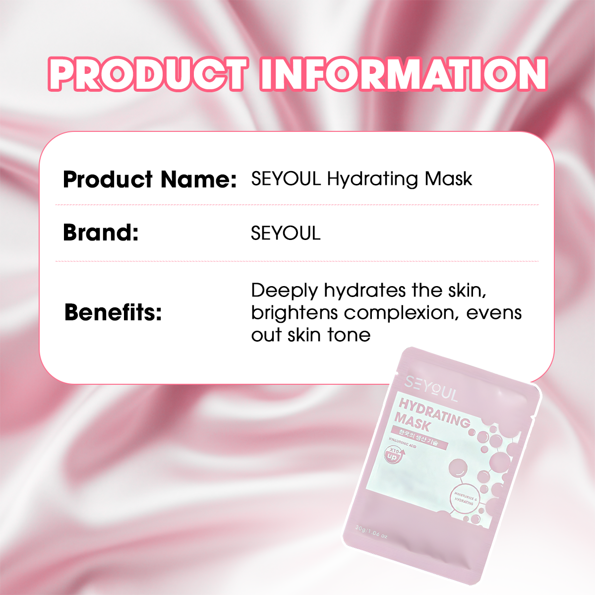 SEYOUL Hydrating Mask