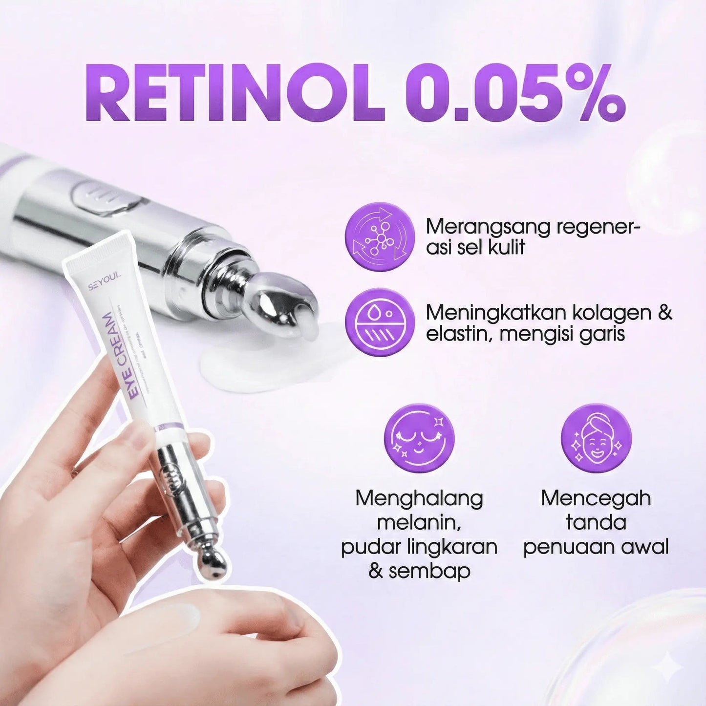 [New Product] SEYOUL Eye Cream with Cold Ion Vibration Massage