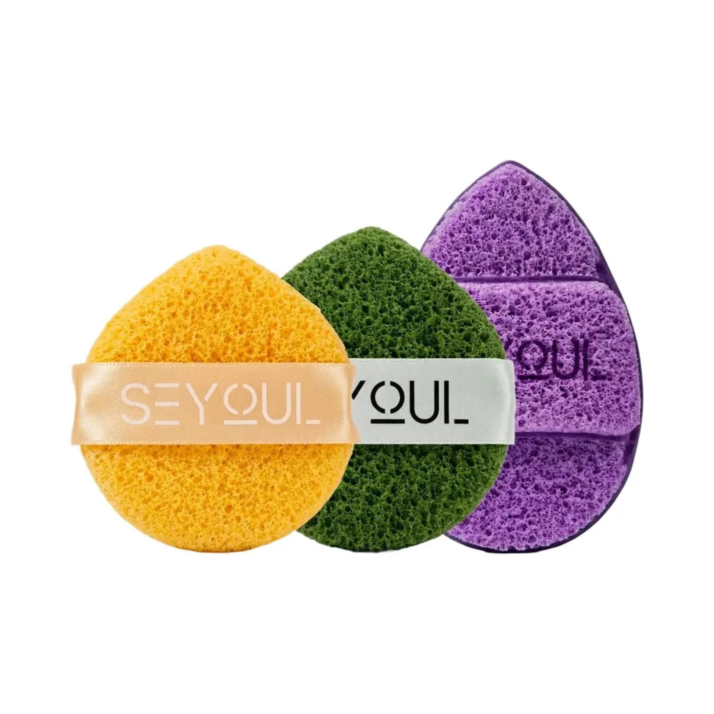 [NEW GIFT] SEYOUL Face-washing Puff Set (3pcs)