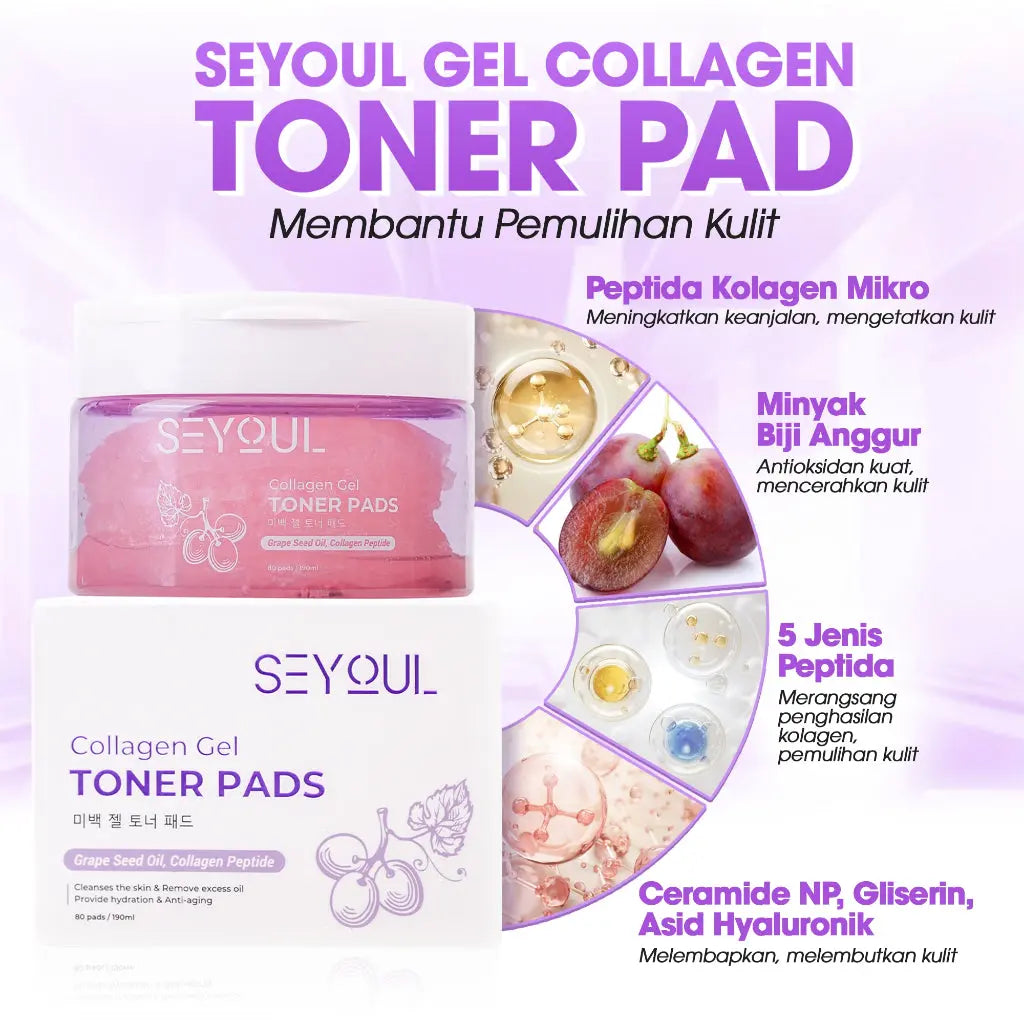 [New Product] SEYOUL Collagen Gel Toner Pads