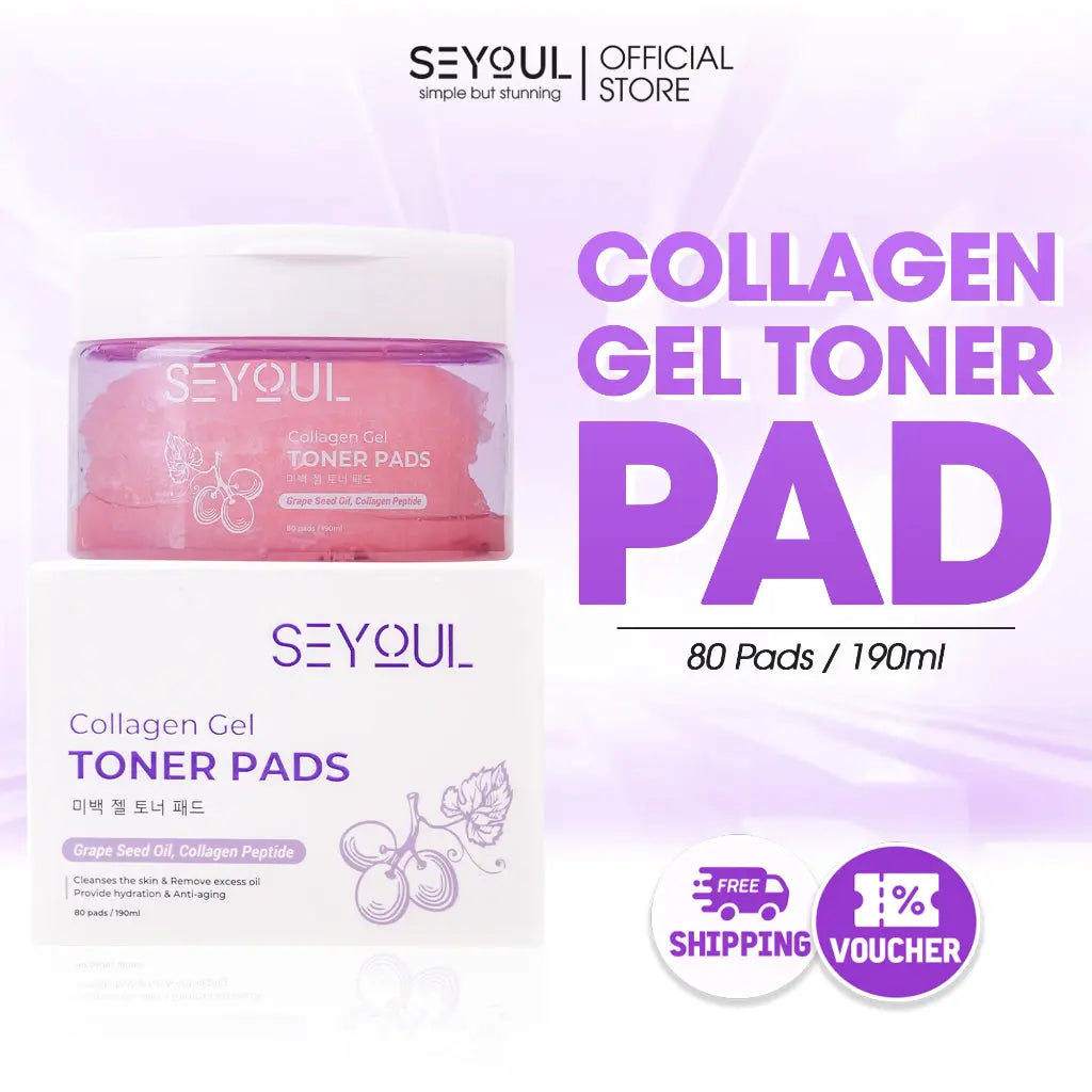 [New Product] SEYOUL Collagen Gel Toner Pads