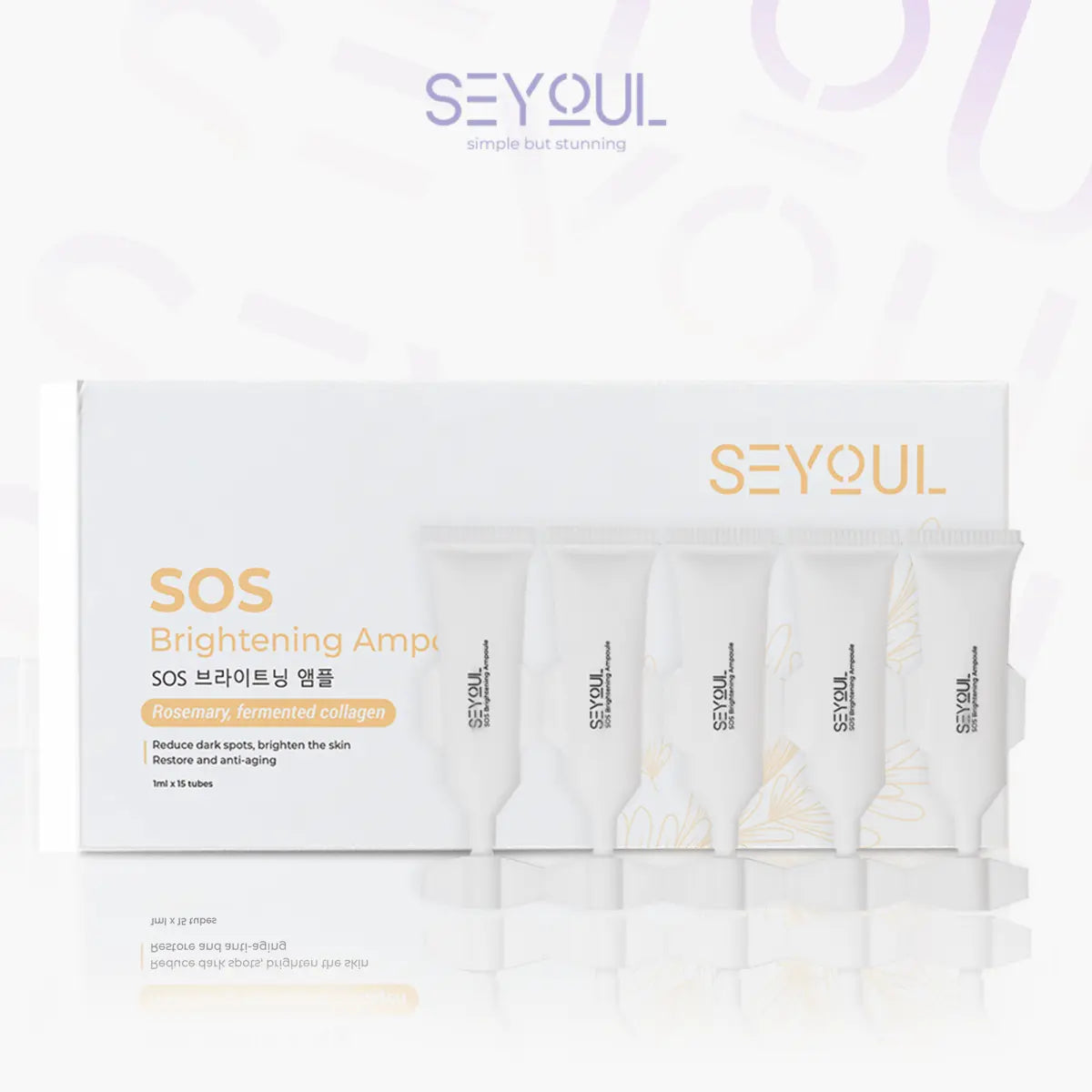 SEYOUL SOS Brightening Ampoule - Seyoul - Malaysia OfficialTMDT - 1P(0417)