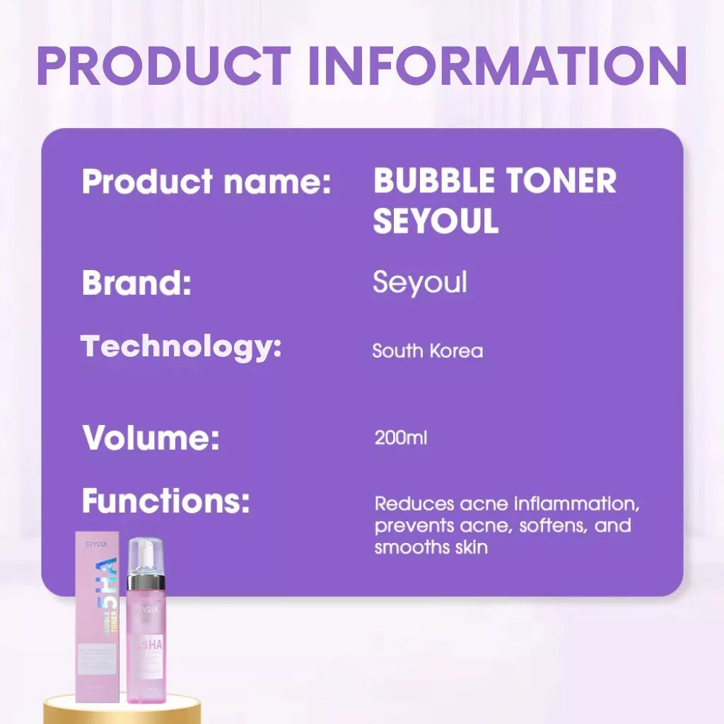SEYOUL Bubble Toner
