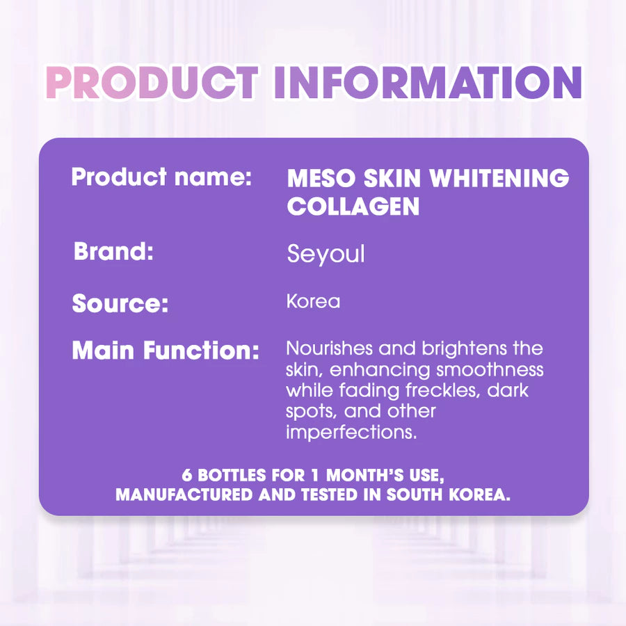 Meso White Korea Original