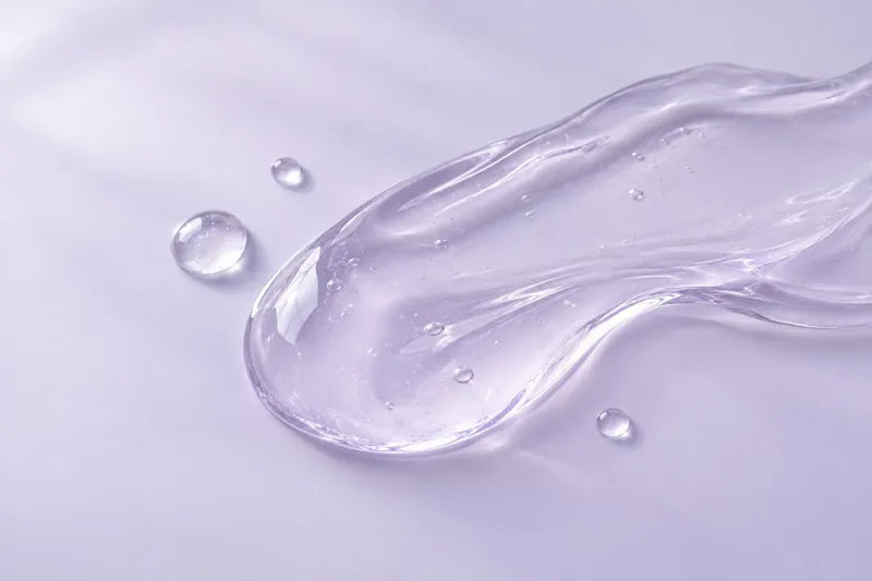 Clear serum texture